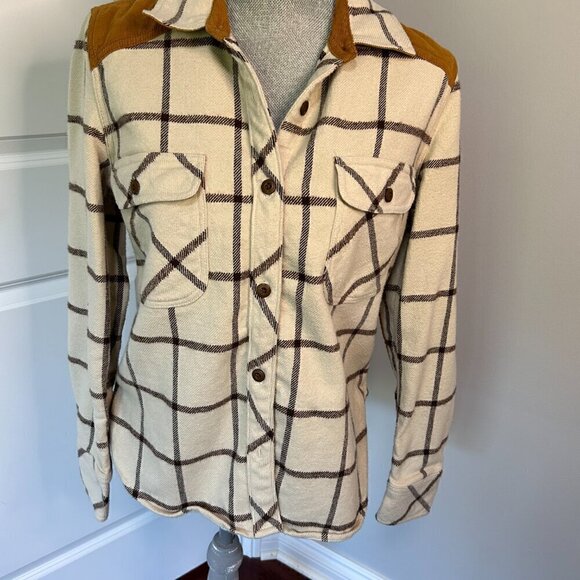 Faherty Daly Shirt in Olivia Plaid Size M EUC - Picture 4 of 4